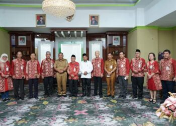 Kunker BKSAUA di Bolmut, Bupati Bersama Kakan Kemenag Terus Komitmen Rawat Kerukunan Umat Beragama