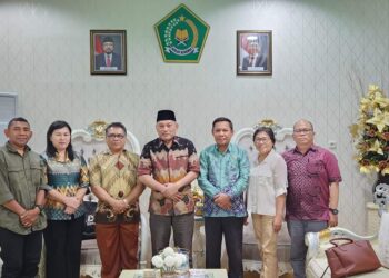 Kakanwil Terima Kunjungan Pokjaluh Agama Katolik