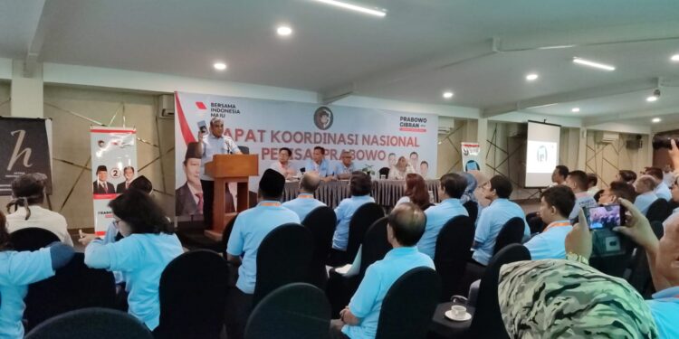 RELAWAN PERISAI PRABOWO: Prabowo – Gibran Akan Bawa Indonesia Maju