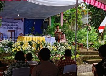 Jajaran Bimas Katolik Kemenag Minahasa Hadiri Misa Syukur Pesta Pelindung Sekolah Sta. Rosa de Lima