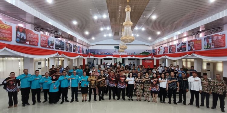 Jajaran Kemenag Bitung Hadiri Acara Gembira Beragama