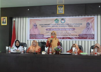 DWP Bolsel Sambut Hangat Kunjungan Kerja Ketua DWP Kemenag Provinsi Sulut