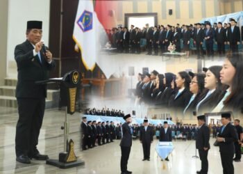 Gubernur Sulut Lantik 318 Pejabat Fungsional, Perkuat Birokrasi dan Pelayanan Publik